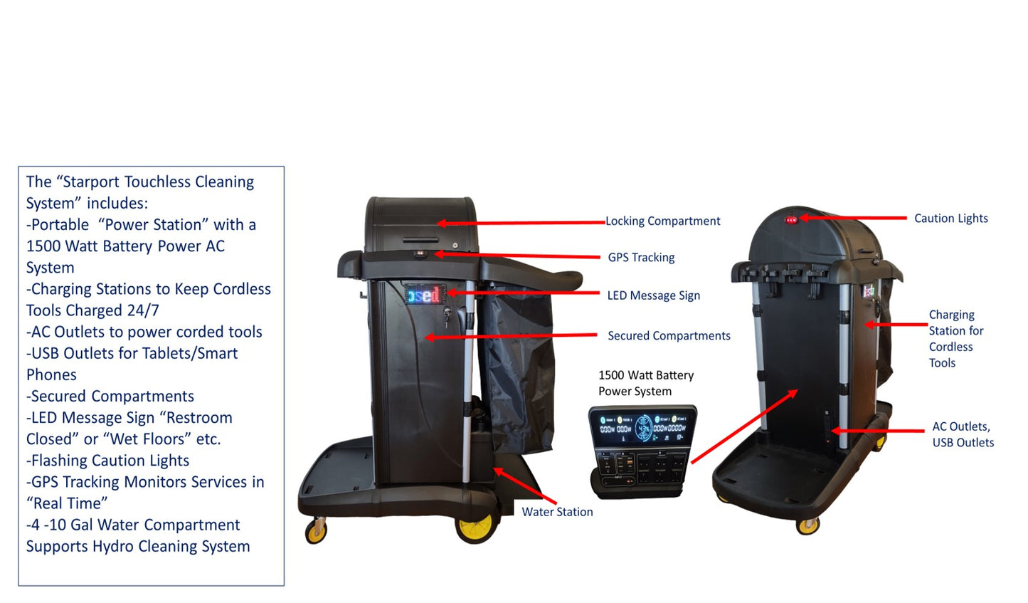 Starport Mobile Self-Contained Cleaning Station